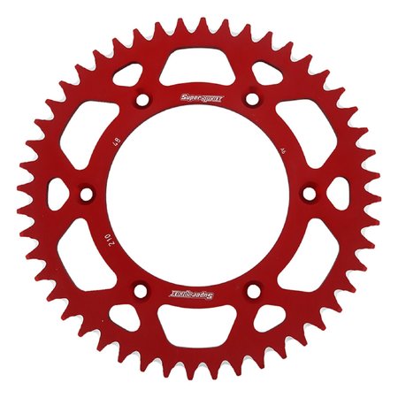 SUPERSPROX Red Aluminum Sprocket For Honda CR125R 1983-2007, CRF230M 2009 RAL-210-48-RED